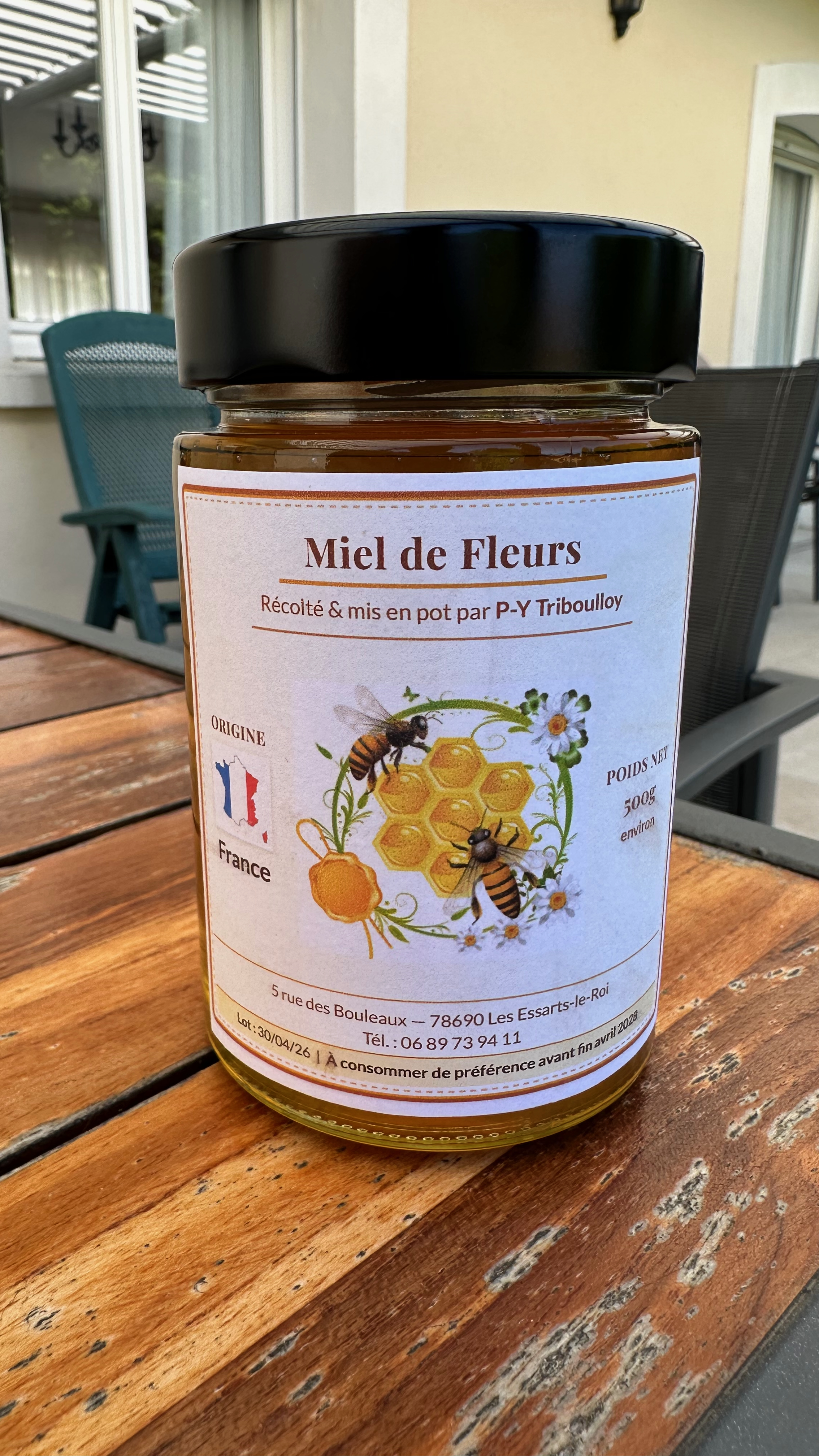 Pot de miel artisanal P‑Y Triboulloy
